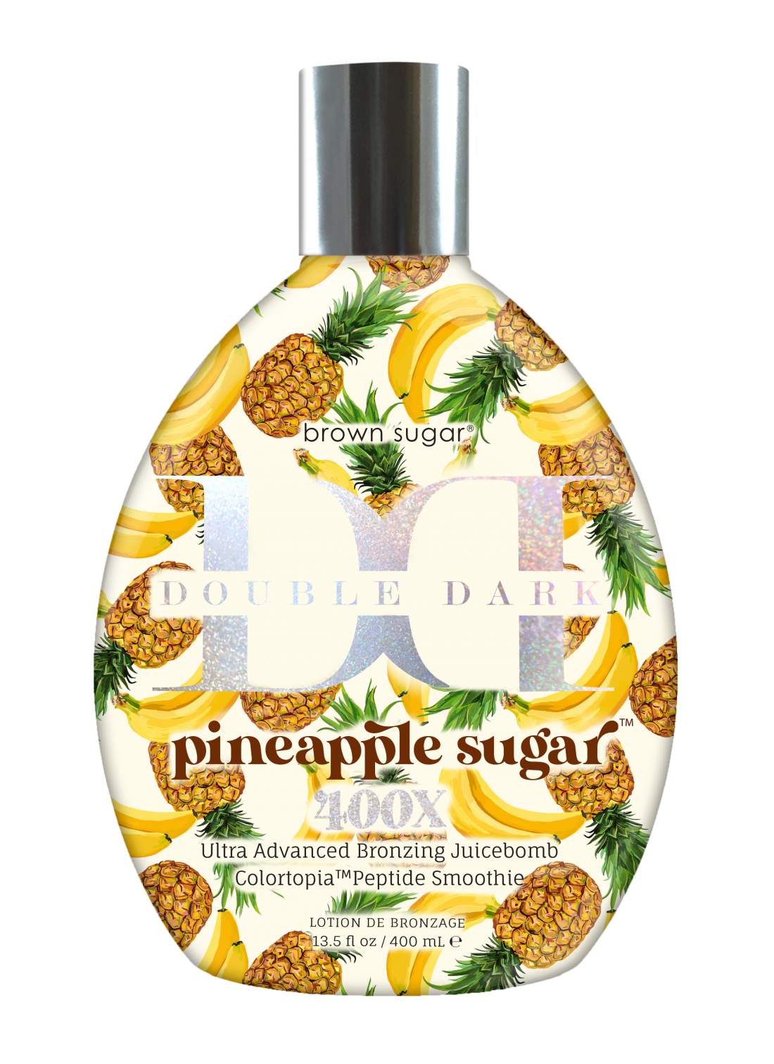 Double Dark Pineapple Sugar 400x 400 ml